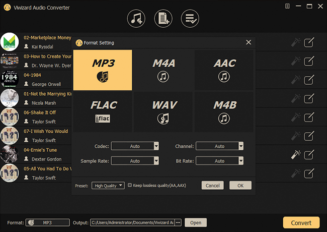 Viwizard Audio Converter