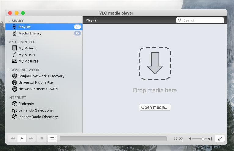 VLC MediaPlayerをインストールします