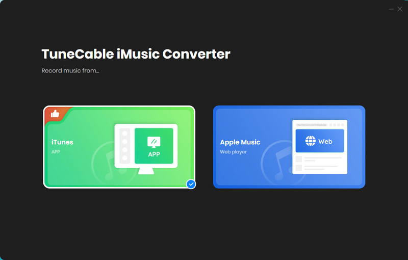 TuneCable iMusic 변환기