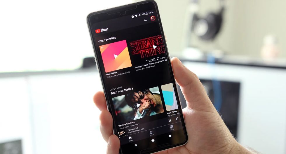 YouTube Muziek Android