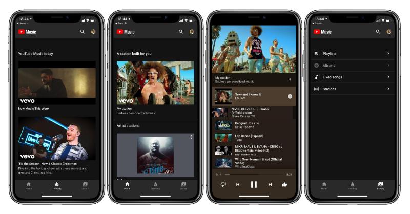 YouTube Music App On iOS