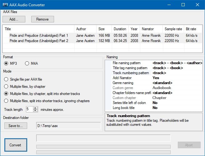 AAX Audio Converter