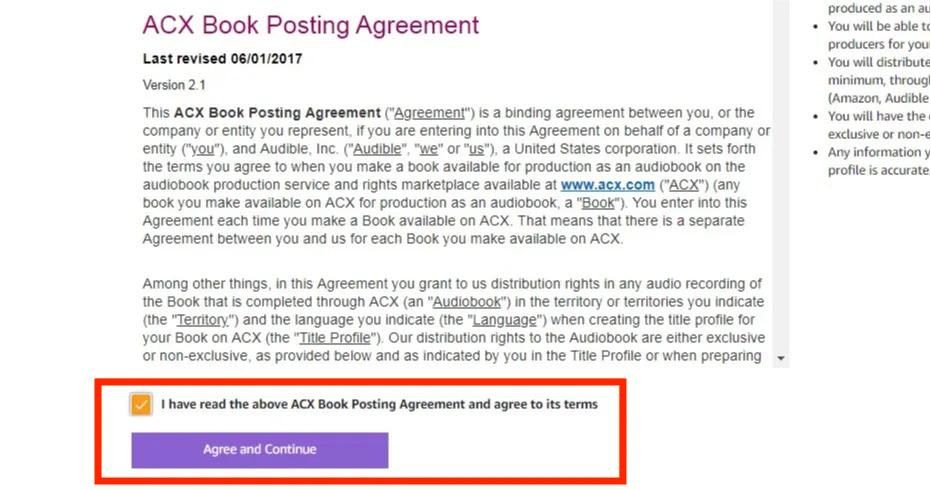 ACX Agreements And Terms