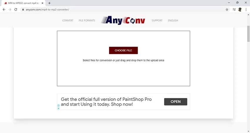 Convertitore Anyconv MP3