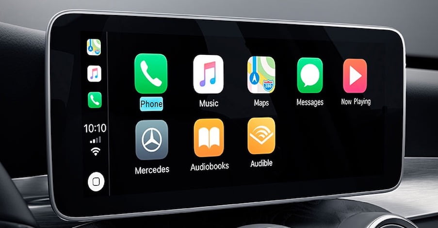 使用 Apple Carplay 收听 Audible