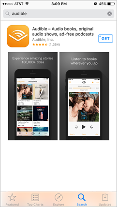 Download Audible On iPhone