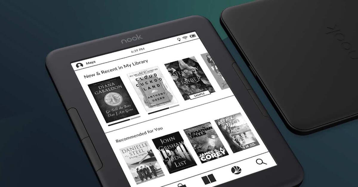 Nook Tablets Can Be Used As An E-reader And Digital Media Players