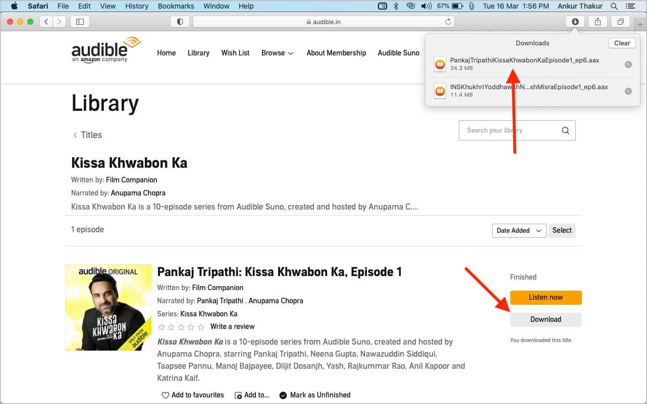 Download Audible Audiobooks On Mac