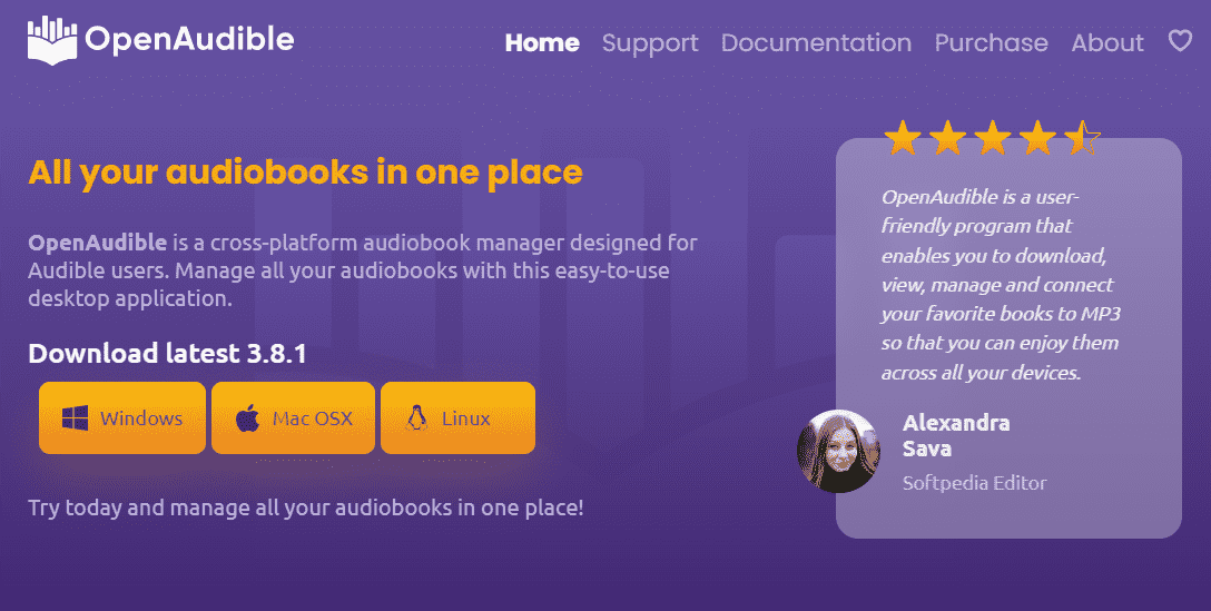 Download OpenAudible App