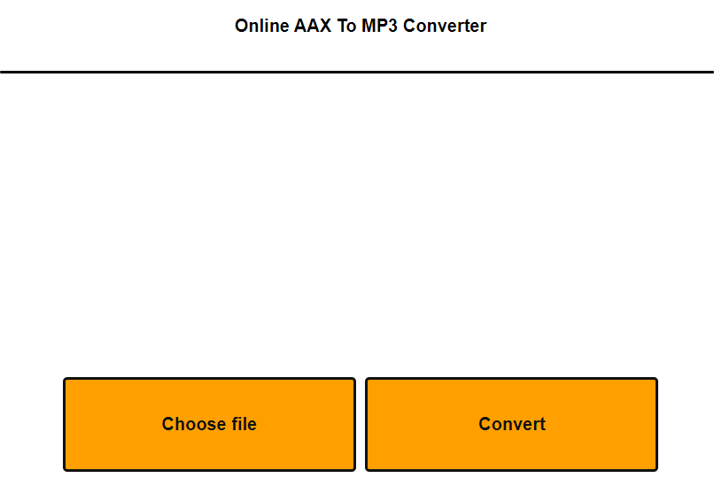 Convertisseur AAX en MP3 en ligne