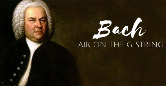 JS Bach の Air On AG String
