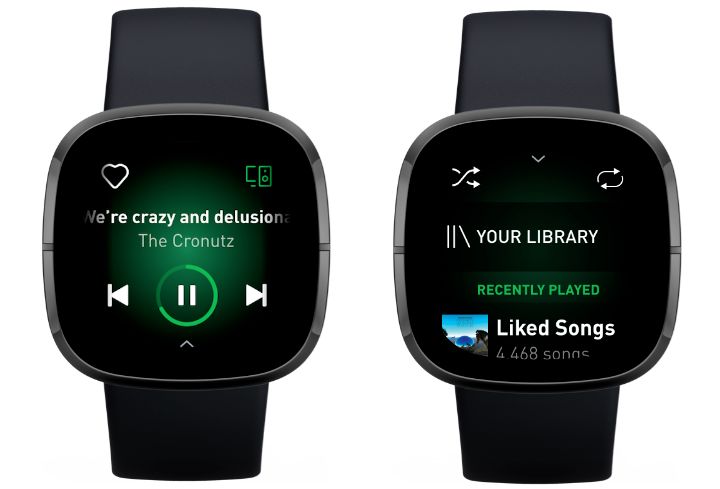 Controlla Spotify su Fitbit