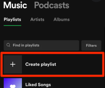 Create a Spotify Playlist