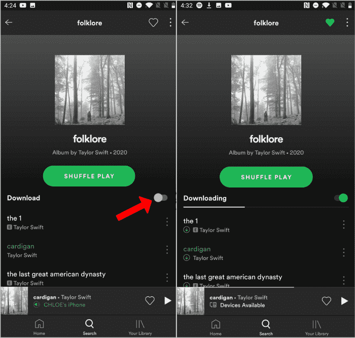 Download Spotify Playlist On Phone