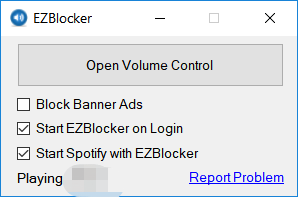 Bloqueador de anúncios Spotify Windows