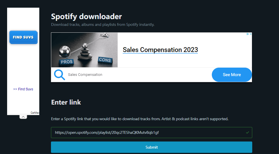 Spotify To MP3 Converter
