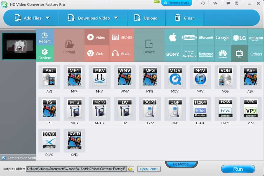 Gratis HD Video Converter Factory