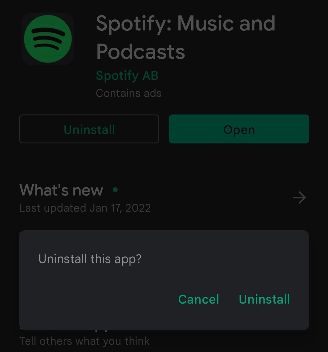 كيفية إلغاء تثبيت Spotify