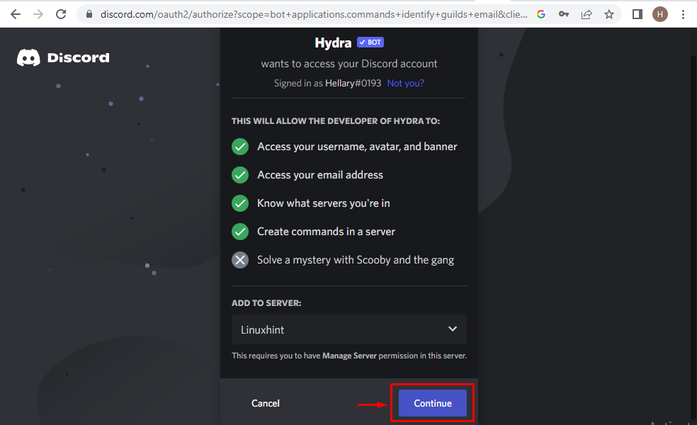 قم بتثبيت Spotify Discord Music Bot