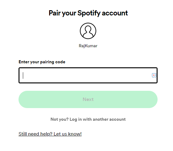 Login To Spotify On Roku