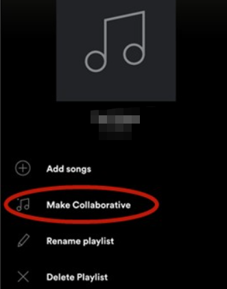 Crea una playlist collaborativa su Spotify