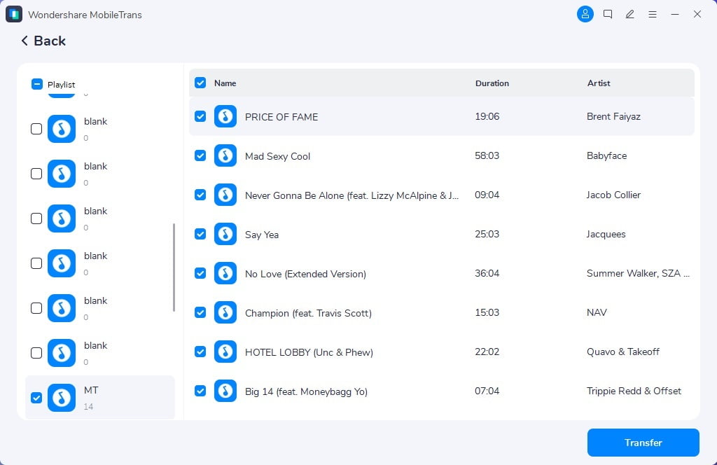 Select The Source Platform