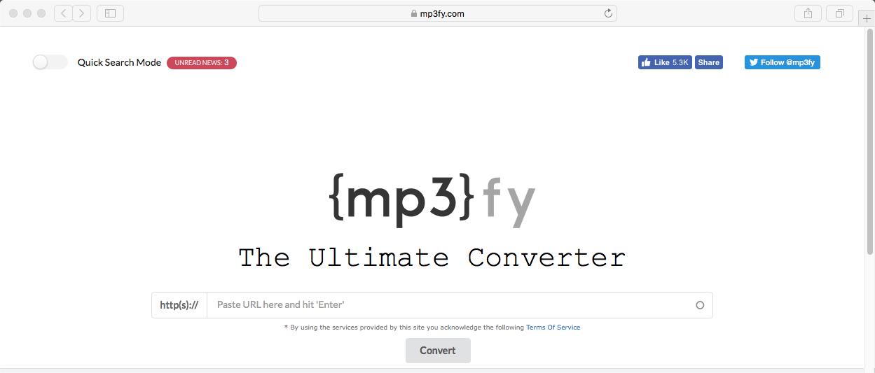 Convertisseur MP3fy Spotify en MP3