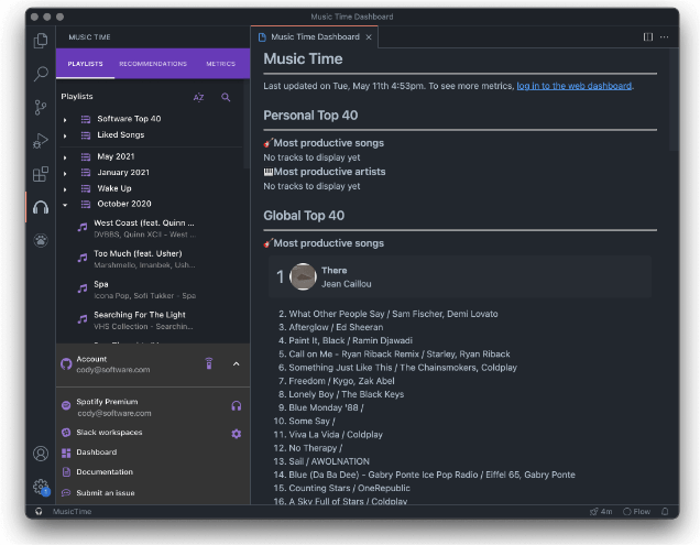 Music Time For Spotify