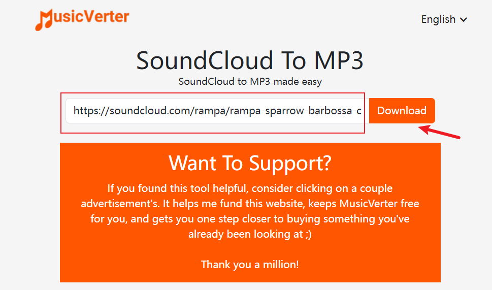 MusicVerter SoundCloud Downloader