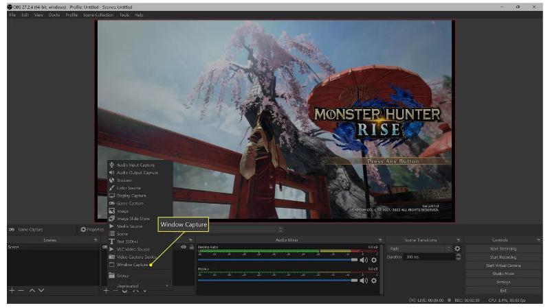 OBS Window Capture