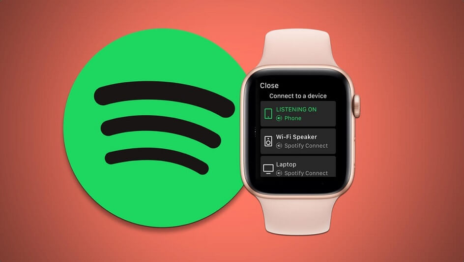Reproduzir música Spotify no Apple Watch