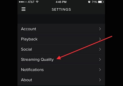 Ottieni Spotify Streaming di alta qualità sul desktop