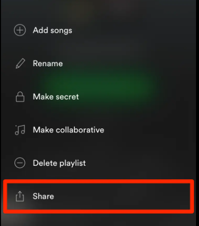 Come condividere una playlist Spotify con una persona utilizzando il tuo dispositivo mobile