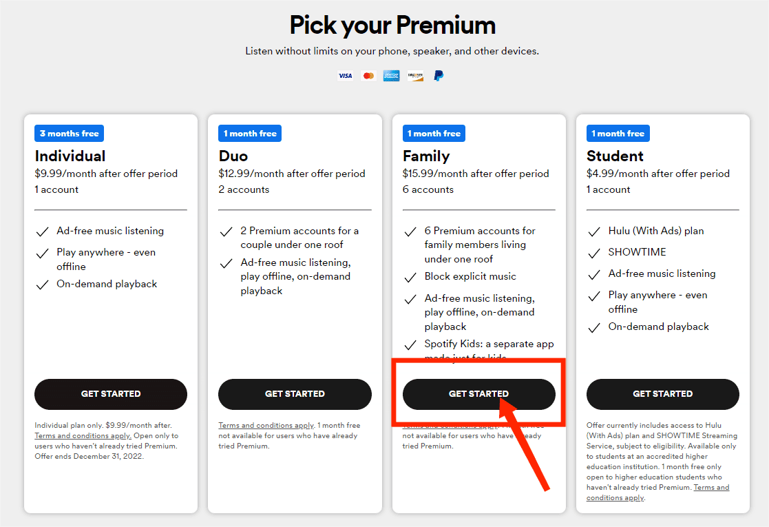 Pick Your Premium