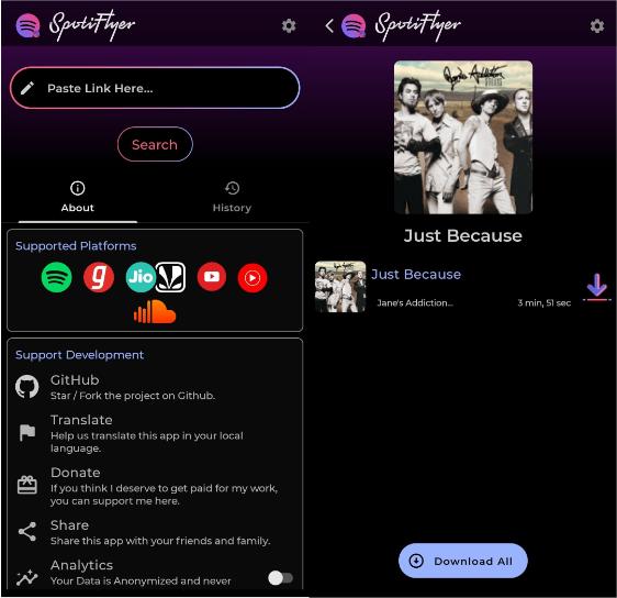 SpotiFlyer Baixe músicas do Spotify