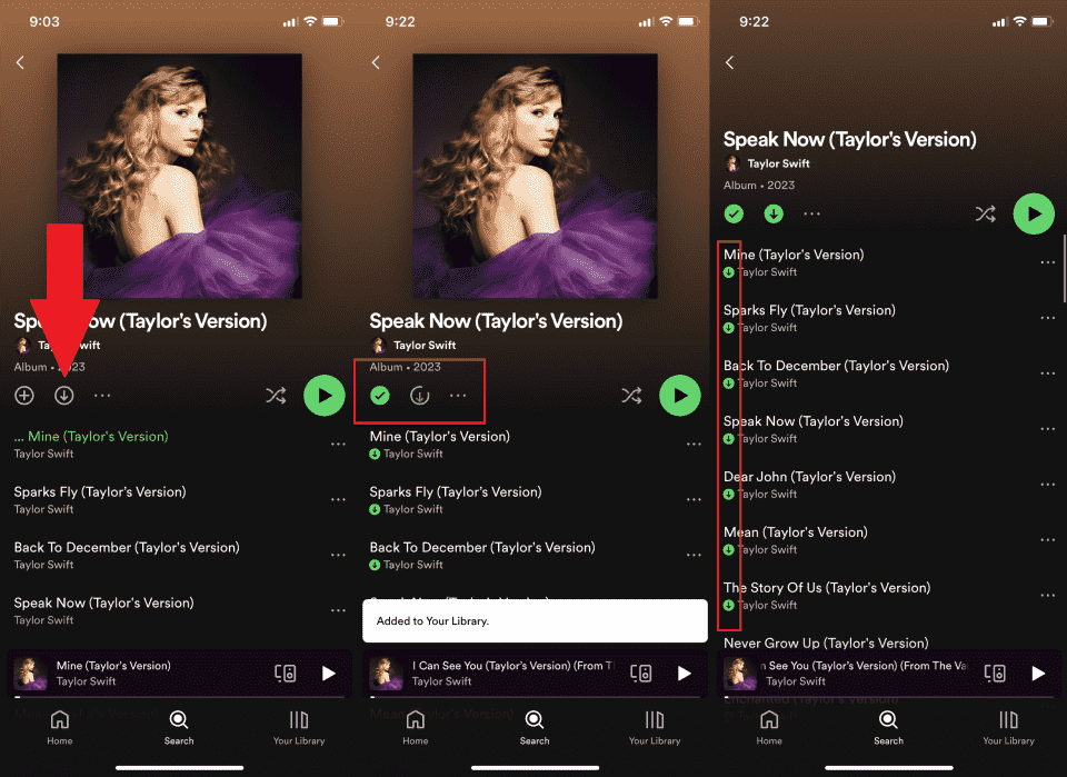 Скачать музыку со Spotify iPhone