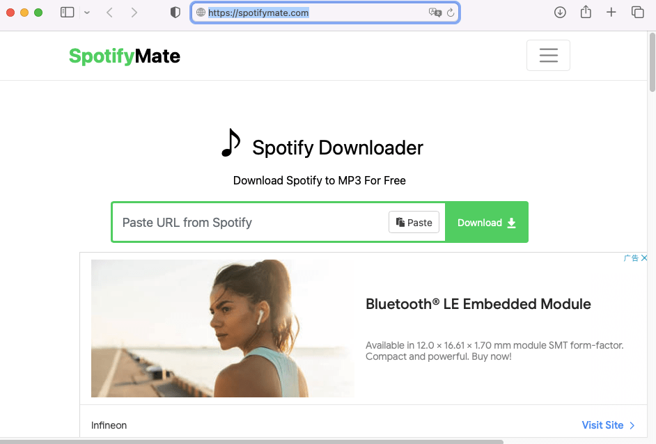 SpotifyMate Spotify の曲をダウンロード