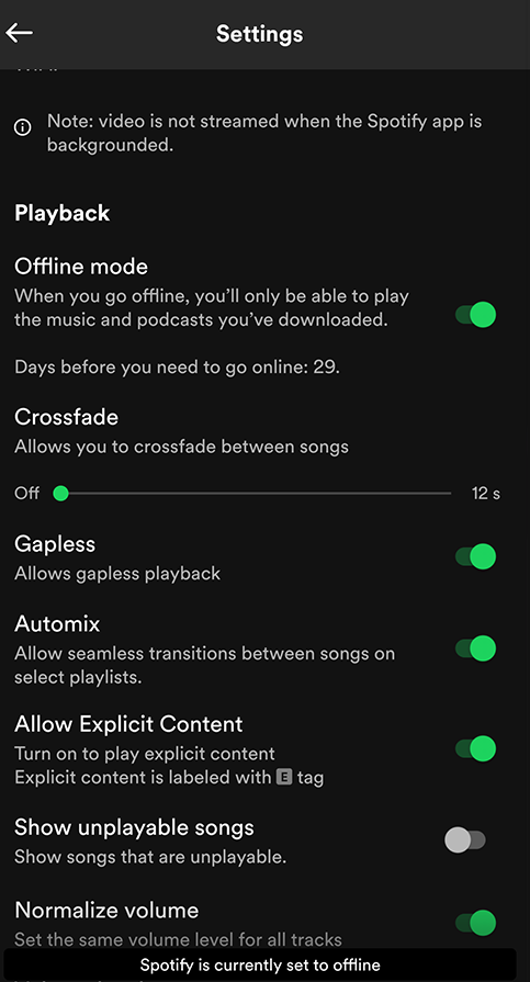 Spotify offline mit Premium auf dem Telefon anhören