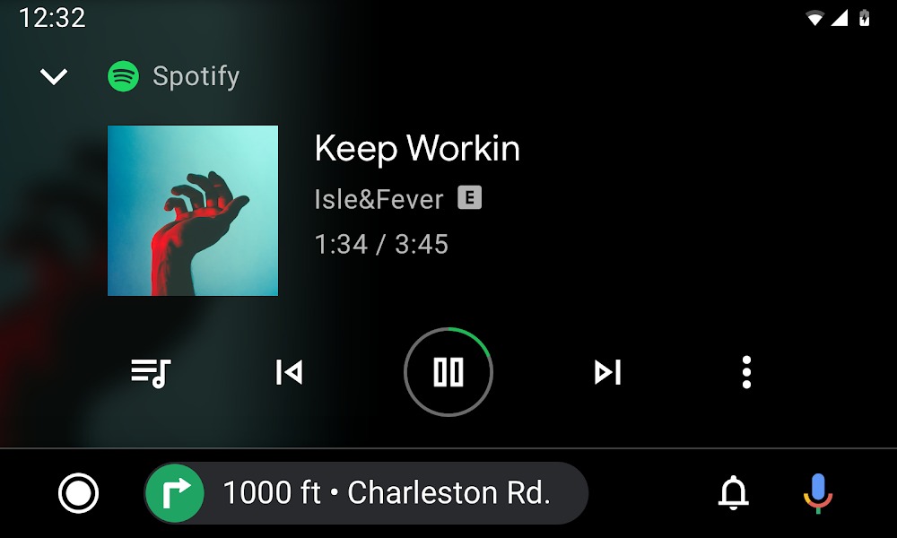 Reproduzir Spotify via Android Auto