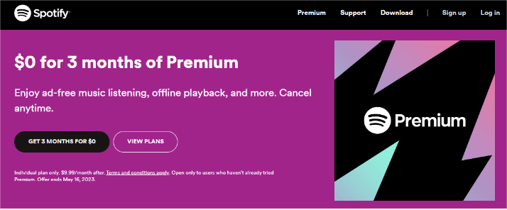 Abonneer je op Spotify Premium