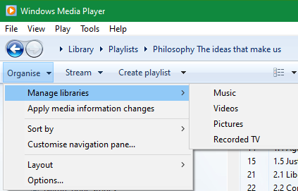 Transfira músicas do Spotify para o Windows Media Player