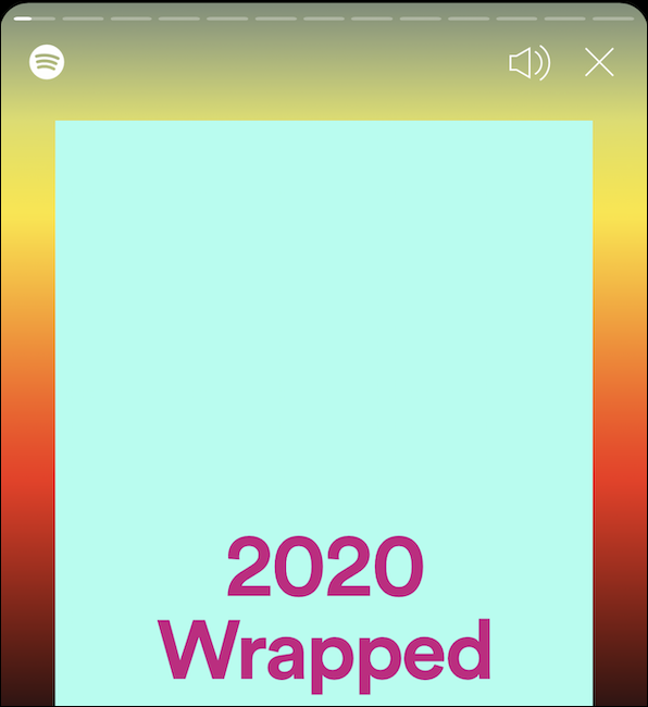 Spotify envolto 2020