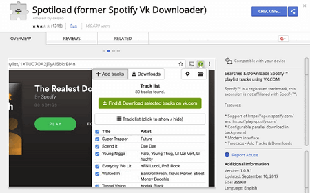 Spotiload Spotify 下载器