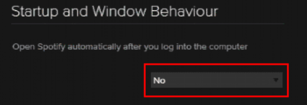 Stop Spotify from Opening on Startup on Windows 10