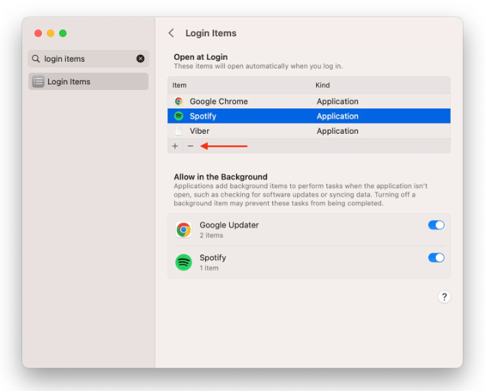 Exclude Spotify From Mac Startup Items