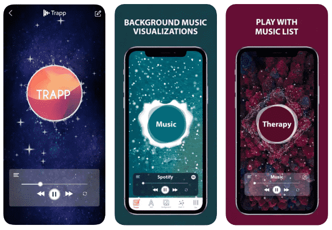 Trapp Spotify Music Visualizer