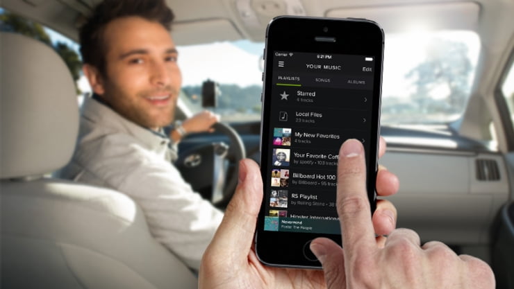 Uber und Spotify Partnerschaft