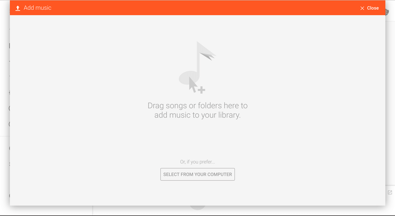 Add Converted Music to Google Play Music 