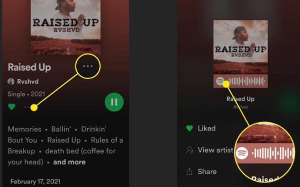 Use Spotify Codes to Share Music