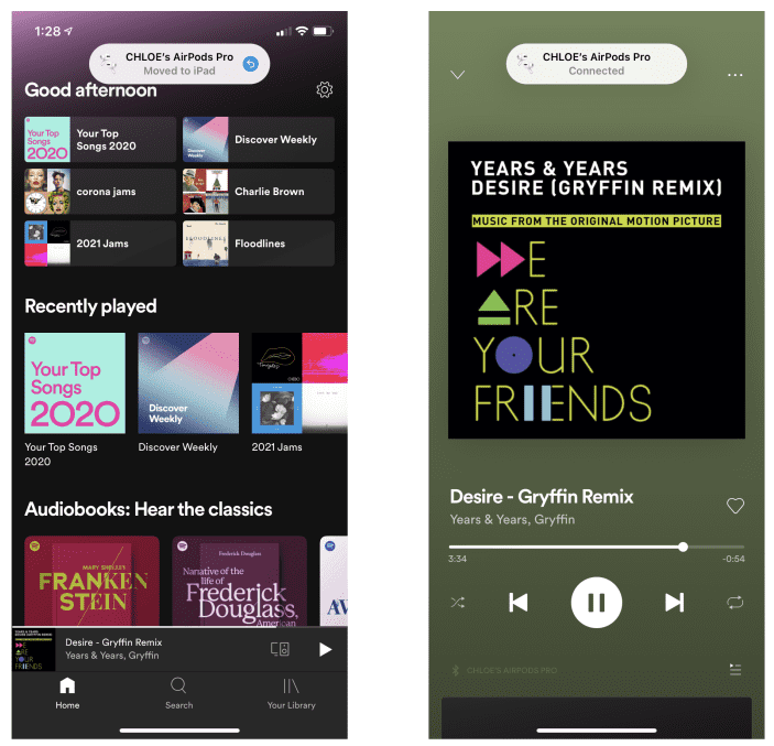 Play Spotify With AirPods Pro
